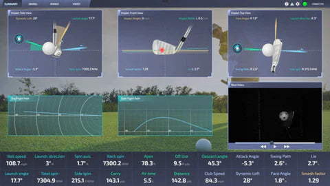 Overhead ProTee VX Launch Monitor