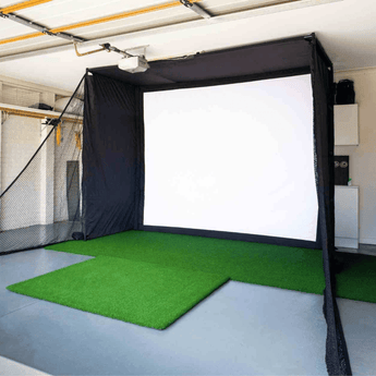 Enclosure side netting - Golfroom - Golfroom - Golf simulator