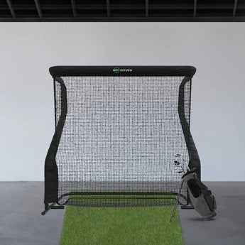 Pro Series Large Golf & Multi Sport Net Pro 9' - Golfroom - TheNetReturn - Golf simulator