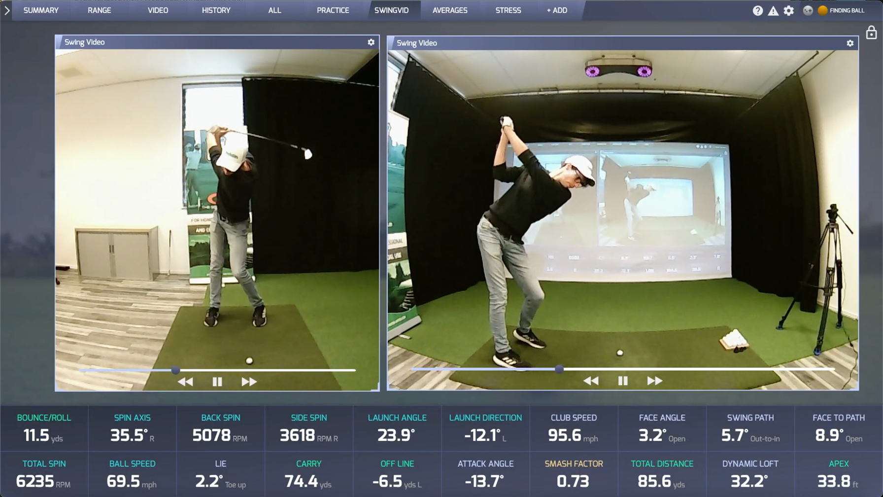 Overhead ProTee VX Launch Monitor | Golfroom Europe