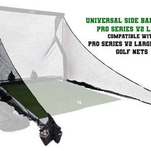 Universal Side Barriers - Pro Series V2 Large Pro 8' - Golfroom - TheNetReturn - Golf simulator
